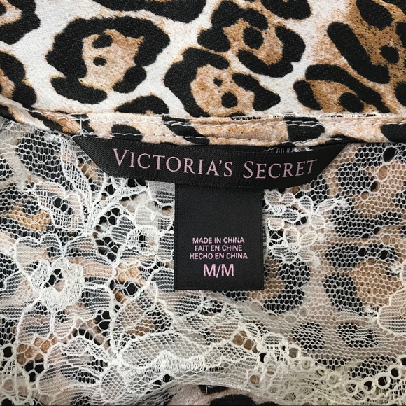NWOT Victoria Secret cute leopard camisole size M - Picture 5 of 6